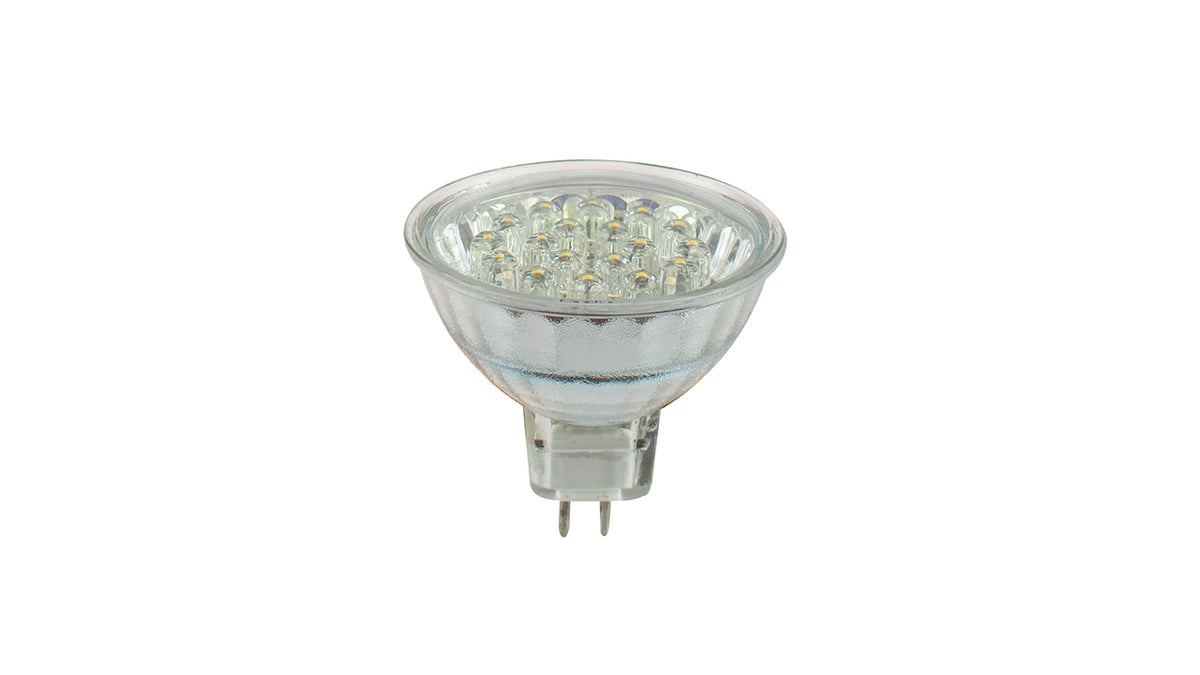 LED-Reflektorlampe, G5.3, 18flg., 1,2W, 3.200K