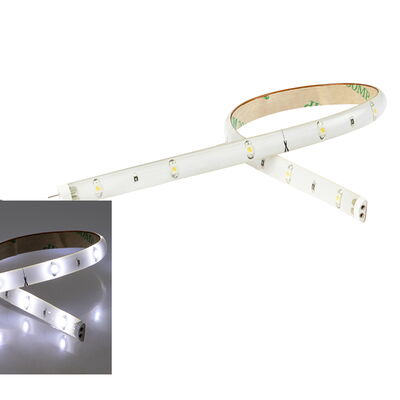 LED-Streifen weiß, 0,8W 24V, kaltweiß