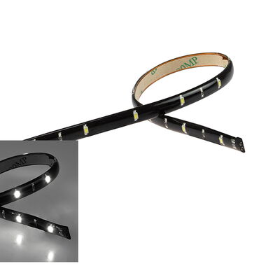 LED-Streifen schwarz, 0,8W 24V, warmweiß
