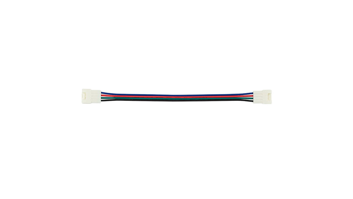 RGB Zwischenverbindungskabel für 10mm RGB-Streifen, 15cm 4-Pin – Bild 2