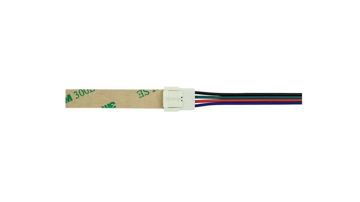 RGB Zuleitung für 8mm RGB-Streifen 100cm 4-Pin – Bild 3