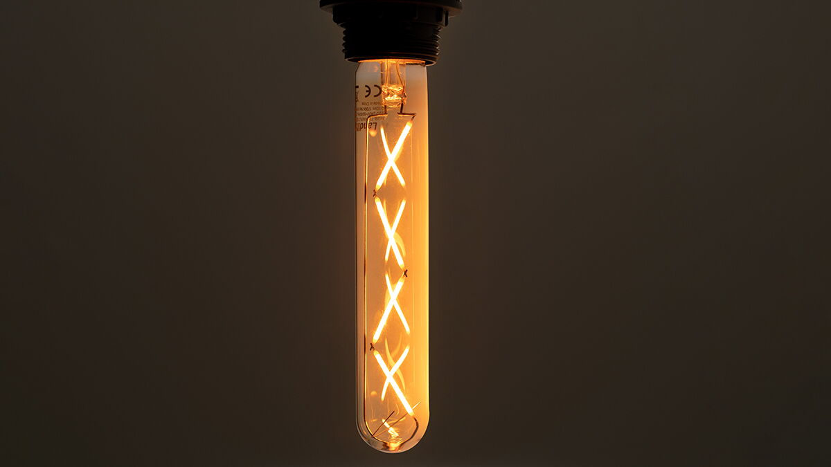 LED-Lampe Vintage 4W, E27, T30 – Bild 2