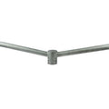Mastaufsatz (Mast: 60mm auf 2 x 60mm verzinkt)