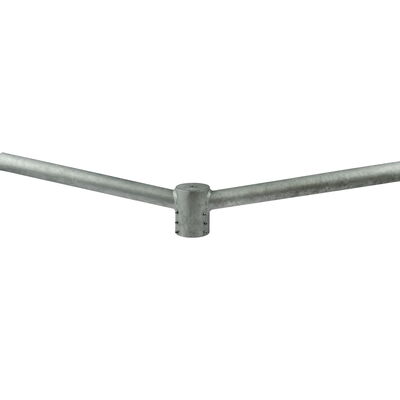 Mastaufsatz (Mast: 60mm auf 2 x 60mm verzinkt)