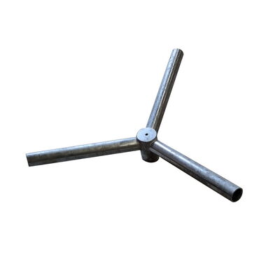 Mastaufsatz (Mast: 76mm auf 3 x 60mm) verzinkt