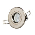 Einbauleuchte "DF-9602" matt-chrom Ø 68mm