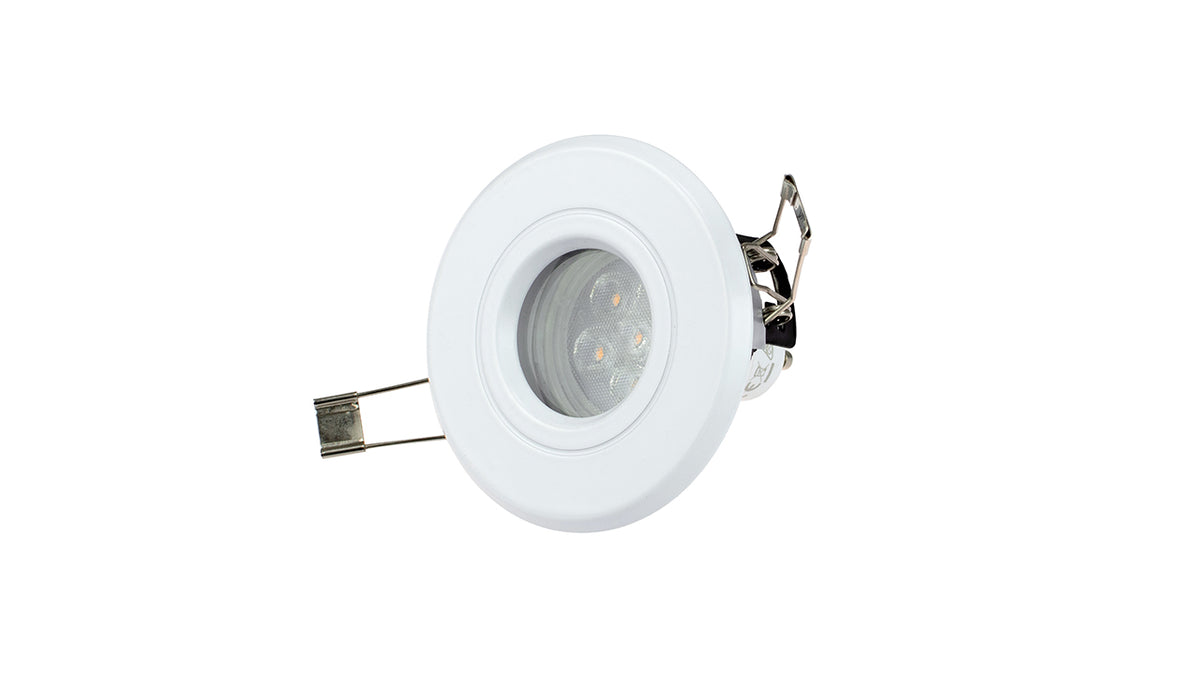 Einbauleuchte DF-9602, weiß, IP54, ohne LM
