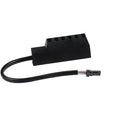 AMP-Verteiler 6-fach schwarz Mini-Stecker