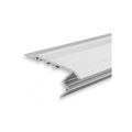 "AP8" Aluminiumprofil 2m opal