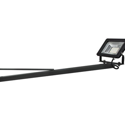 Ausleger f. Flutlichtstrahler, schwarz