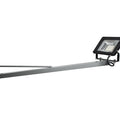 Ausleger f. Flutlichtstrahler, silber