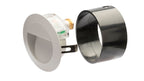 LED-Wandeinbauleuchte "DF-06031-3" 1,3W silber – Bild 2