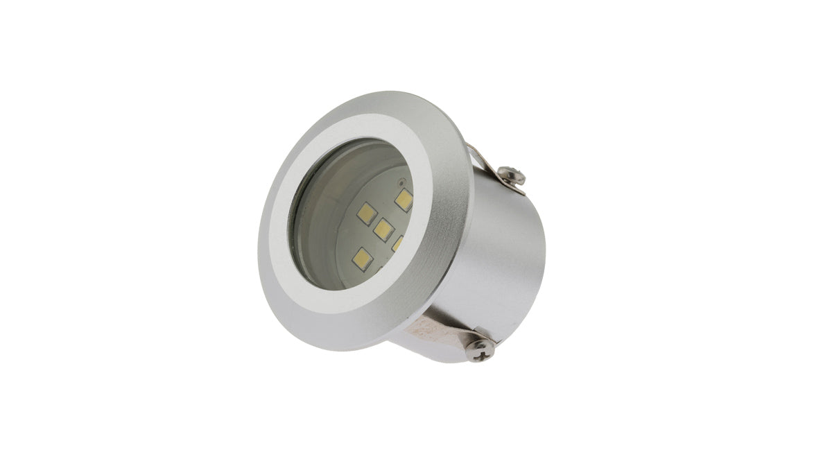 LED-Einbauleuchte "DF-06033-2", 1W, 24V, IP65, 2m Kabel