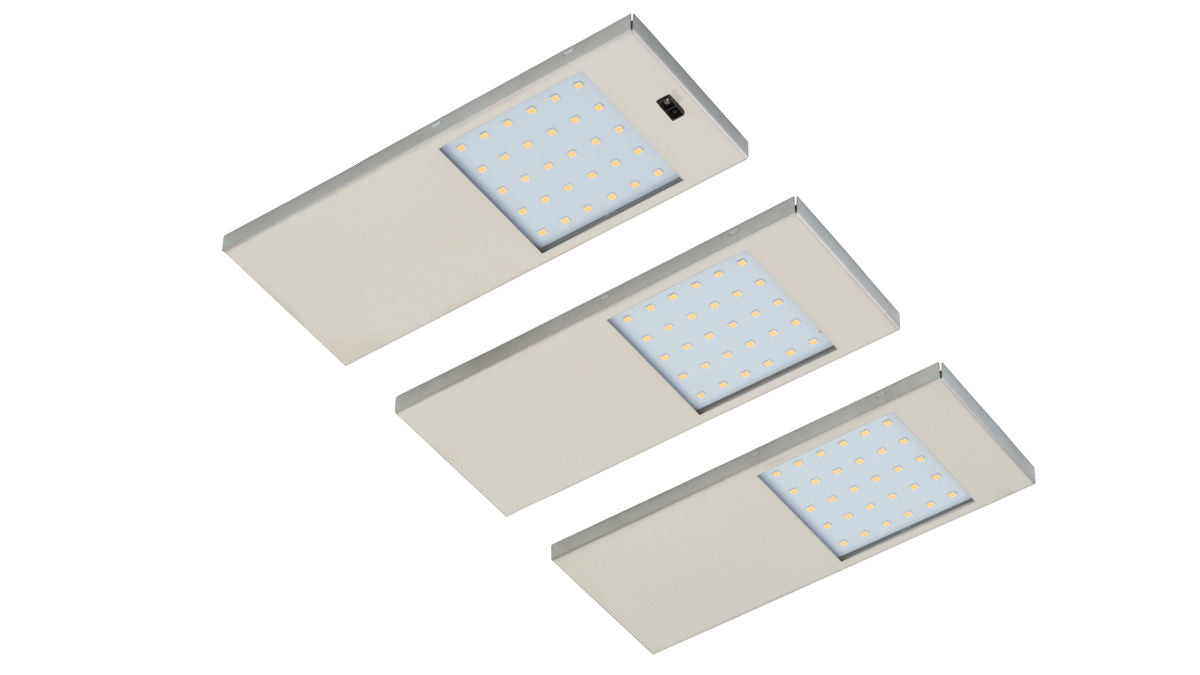 LED-Unterbauset "DF-1821", 3er Set, Sensor-Zentralschalter