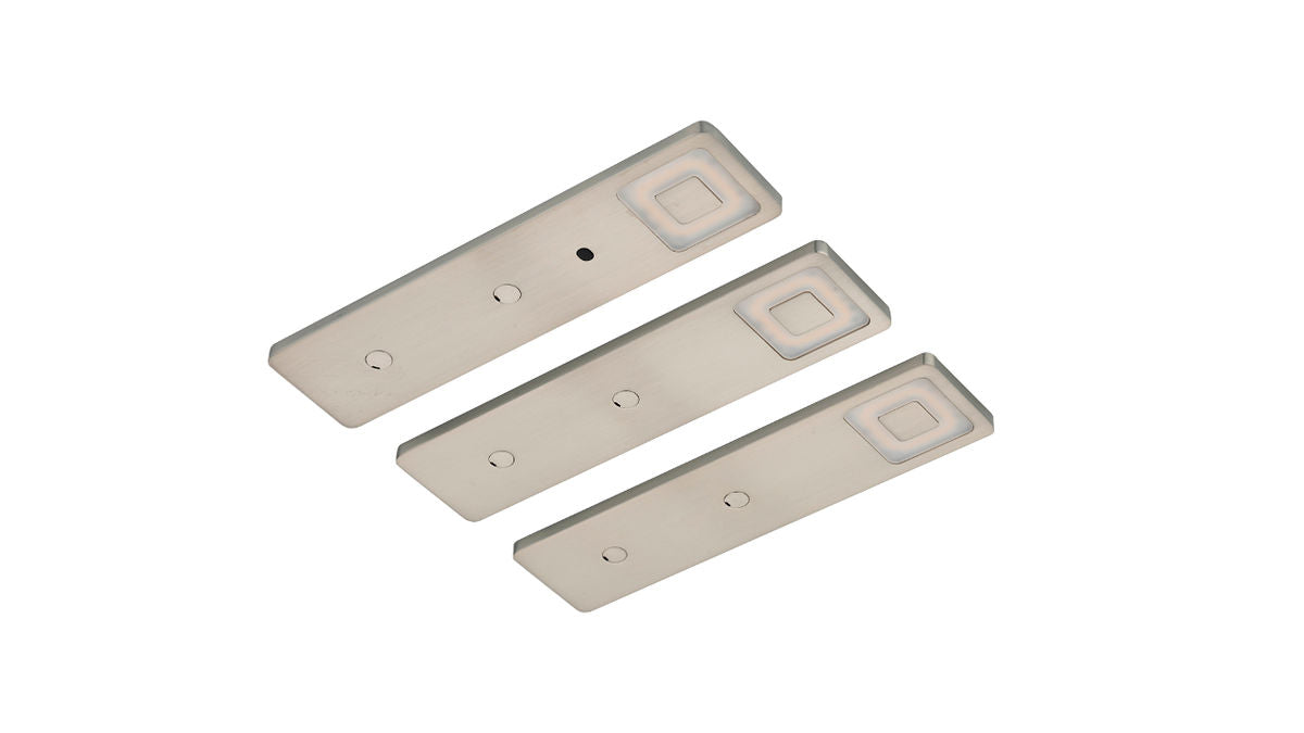 LED-Unterbauset "DF-1840", 3er Set mit IR-Sensor-Zentralschalter (3x 4,5W)