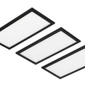LED-Unterbauset "DF-1910" 3er Set schwarz
