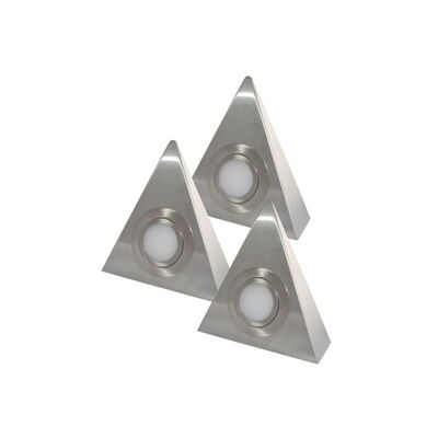 LED-Dreieckleuchten "DF-1913" 3er Set (3x 3W)
