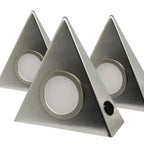 LED-Dreieckleuchten "DF-1923" 3er Set (3x 3W)