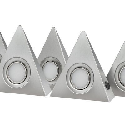 LED-Dreieckleuchten "DF-1927" 5er Set (5x 3W)
