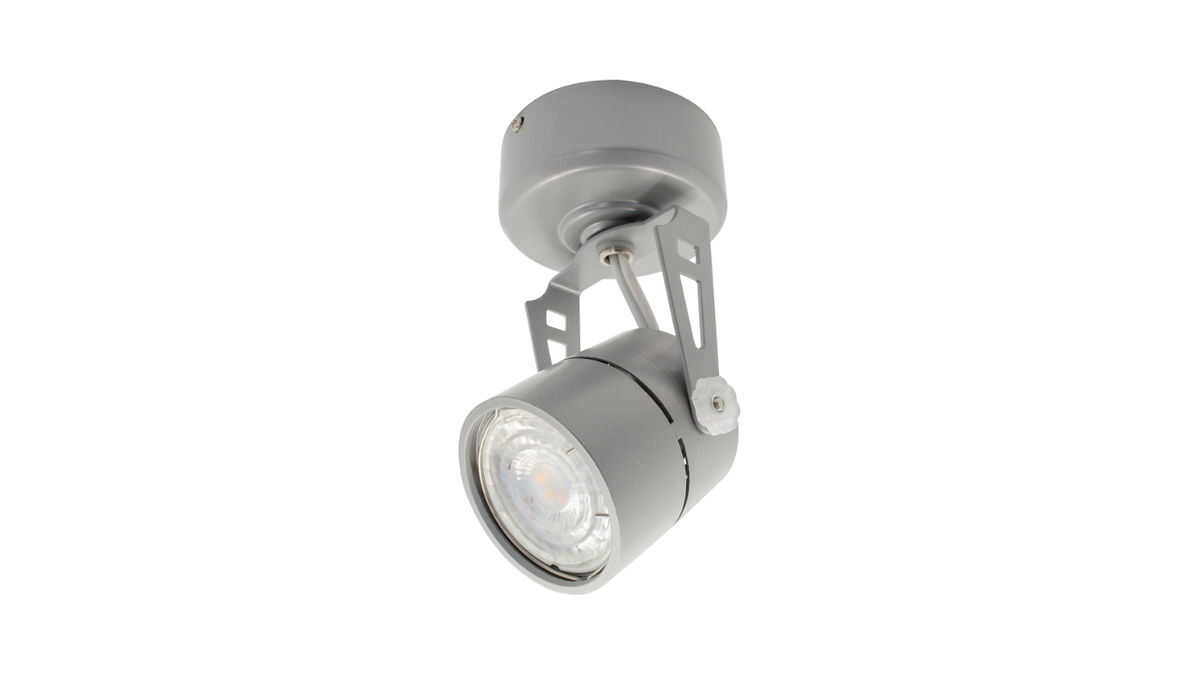 Wand- und Deckenleuchte "DF-4011" silber – Bild 2