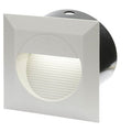 LED-Wandeinbauleuchte "DF-06032-3" 1,3W silber