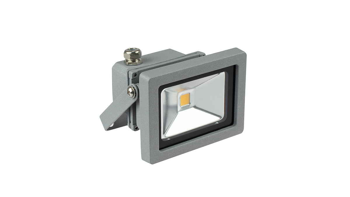LED-Flutlichtstrahler "DF-61001", 15W, 3500K, silber