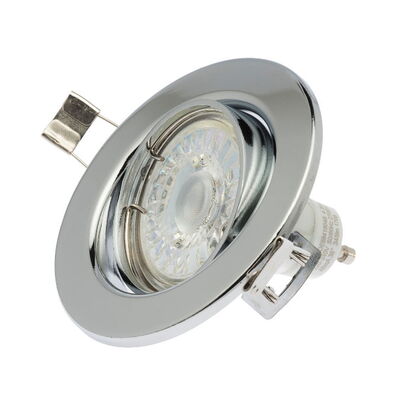 Einbauleuchte "DF-9222" chrom Ø 68mm