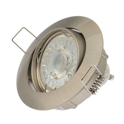 Einbauleuchte "DF-9503" matt-chrom Ø 68mm