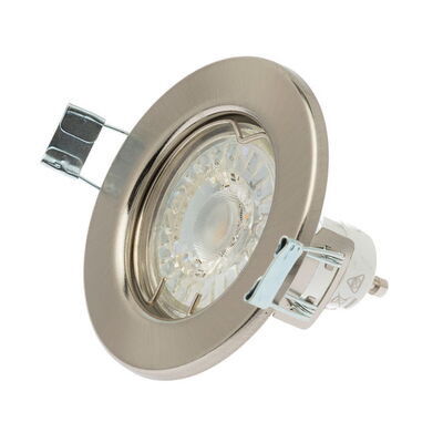 Einbauleuchte "DF-9505" matt-chrom Ø 60mm