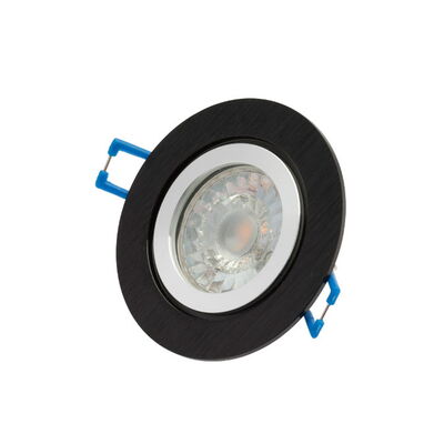 Einbauleuchte "DF-9605M" schwarz Ø 58mm