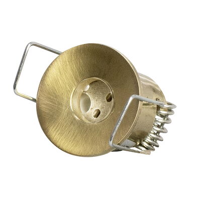 Einbauleuchte "DF-9242" matt-messing Ø 24mm