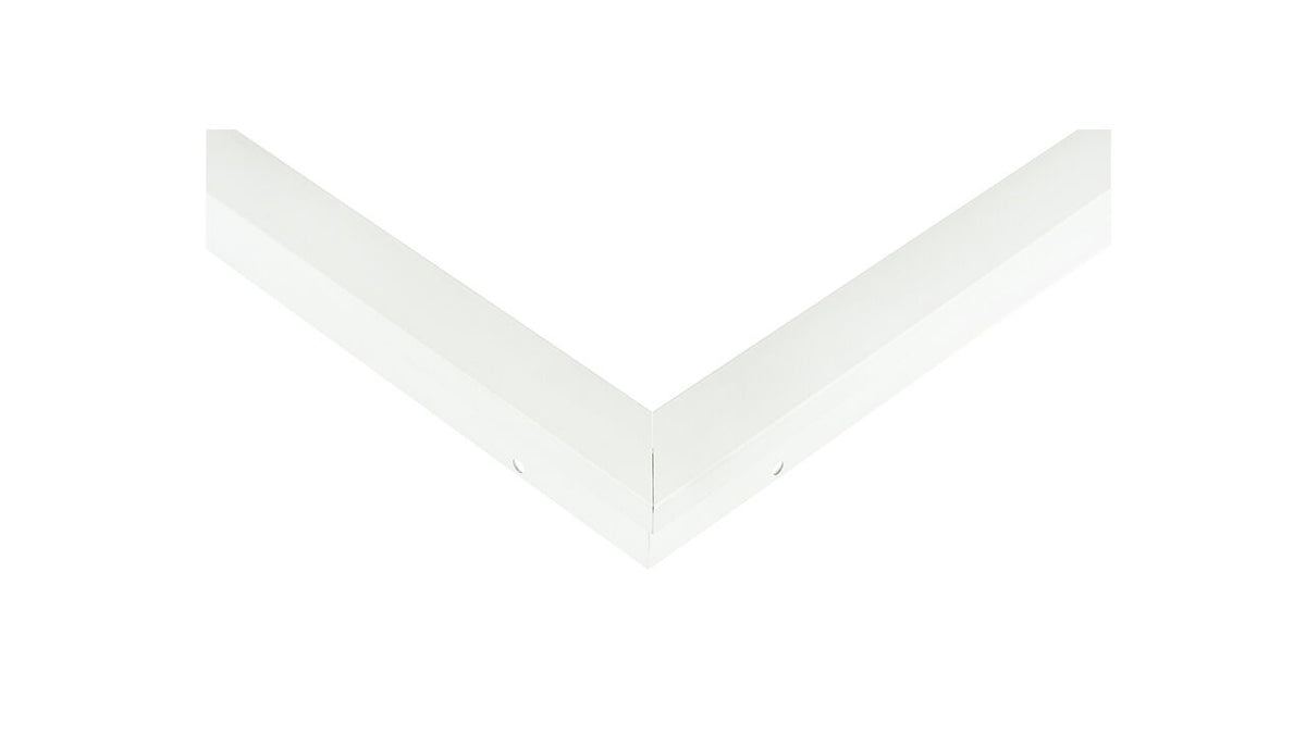 Einbaurahmen für LED-Panel 1200x300 weiß – Bild 2
