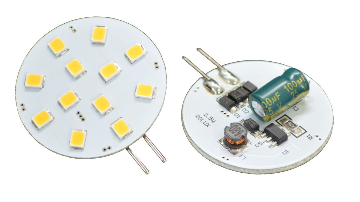 LED-Stiftsockel, 2,5W, DF-3528, 3.000K – Bild 2