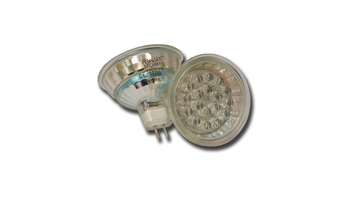 LED-Reflektorlampe, G5.3, 21flg., 1,4W, 3.200K