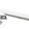 LED-Feuchtraumleuchte "DF-7136-M-D," 120cm 24W Durchgangsverdrahtet