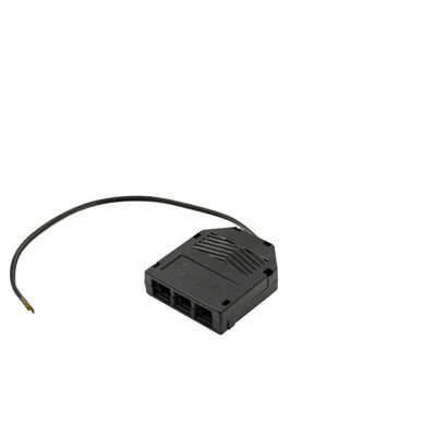 LED 3-fach Mini-Verteiler 12V DC schwarz