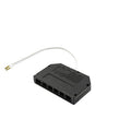 LED 6-fach Mini-Verteiler 12V DC schwarz