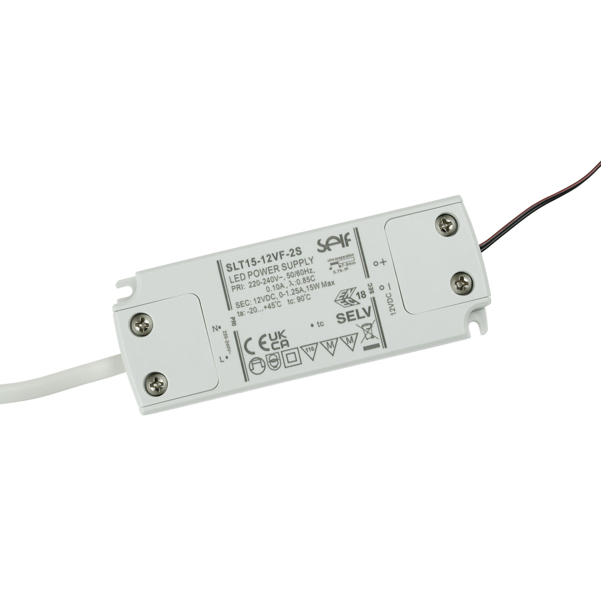 LED-Konverter "SLT15-12VF-2SZ" mit Mini-Buchse – Bild 2
