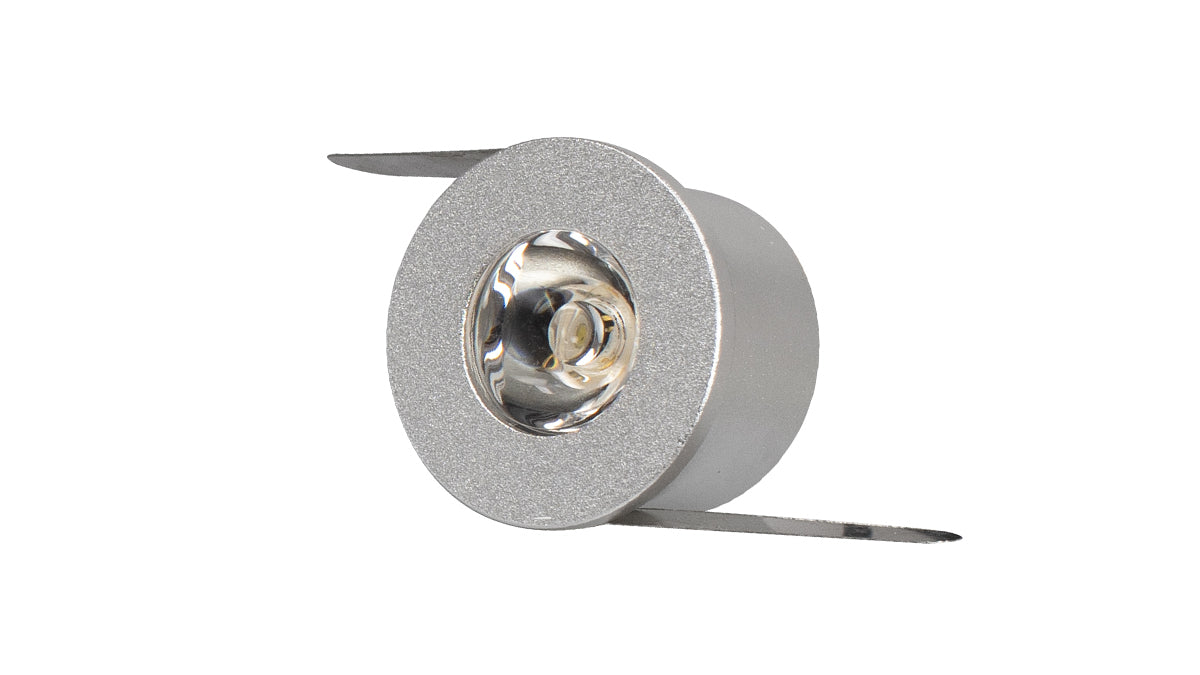 LED-Power Einbauspot, "RO.XXL-003", warmwhite, silber