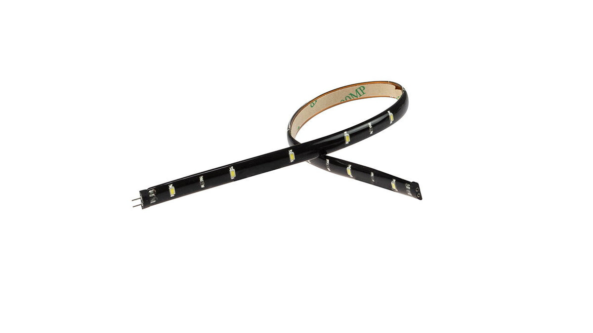 LED-Streifen schwarz 0,8W 12V warmweiß – Bild 2